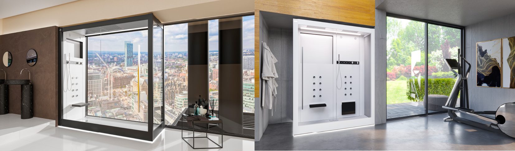 Душевые кабины Altavista series Altum